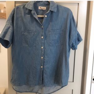 Madewell courier shirt chambray